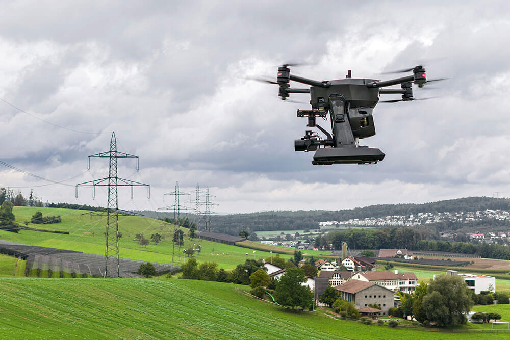 Xer X8 powerline inspection Drone long flighttime